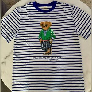 Polo by Ralph Lauren Striped Bear Tee